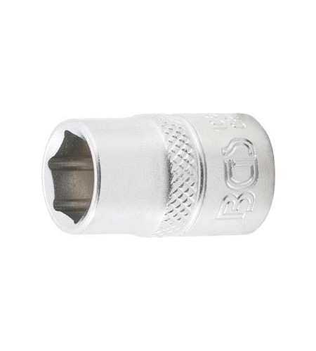 Steckschlüssel-Einsatz Sechskant | Antrieb Innenvierkant 10 mm (3/8