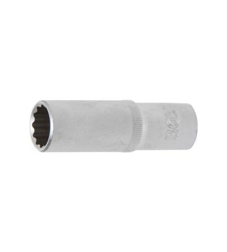 Steckschlüssel-Einsatz Zwölfkant, tief | Antrieb Innenvierkant 12,5 mm (1/2