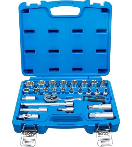Steckschlüssel-Satz Wellenprofil | Antrieb 10 mm..