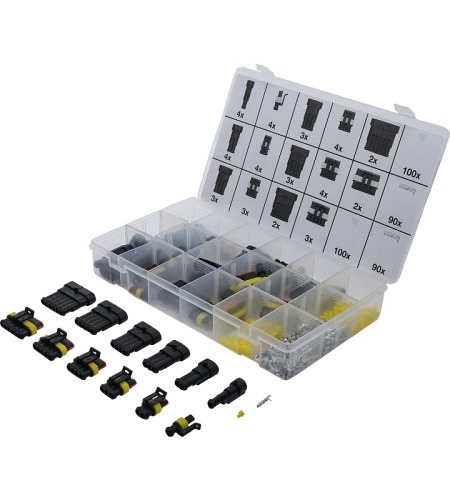 Steckverbinder-Sortiment | 425-tlg.