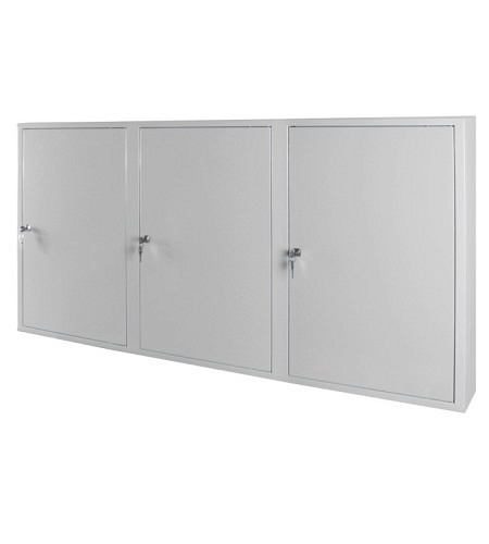 ADB Werkzeugwandschrank mit 3 Türen, 4 Fachböden..