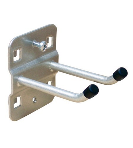 Werkzeughalter mit schrägem Hakenende, 150 mm Länge, doppelt