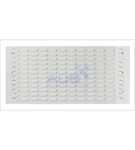 Schlitzplatte, waagerecht, L 987 x B 456 mm, RAL..