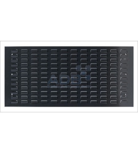 Schlitzplatte, waagerecht, L 987 x B 456 mm, RAL..