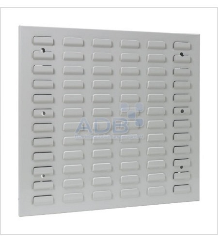 Schlitzplatte, waagerecht, L 493 x B 456mm, RAL ..