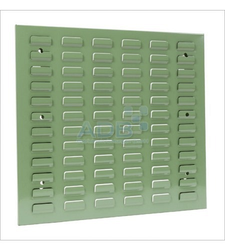 Schlitzplatte, waagerecht, L 493 x B 456 mm, RAL..