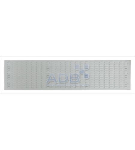Schlitzplatte, waagerecht, L 1975 x B 456 mm, RA..