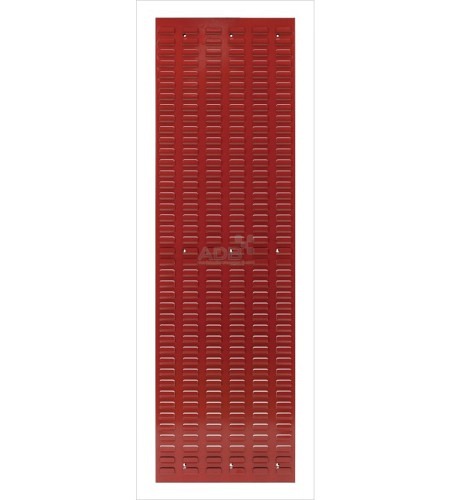 Schlitzplatte, senkrecht, H 1482 x B 456 mm, RAL..