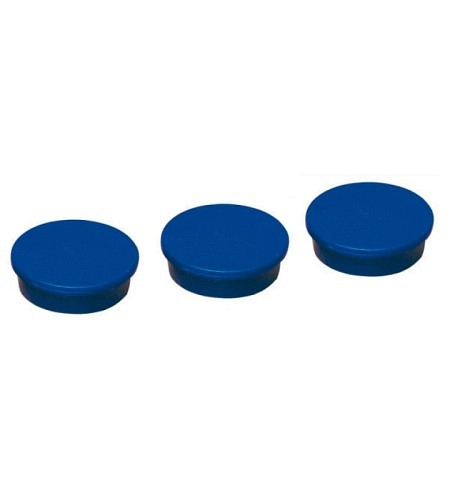 Magnete, Blau, Ø 25 mm, 10 St.