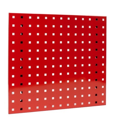Lochwände, Verkehrsrot (RAL 3020), L 493 x B 456 mm