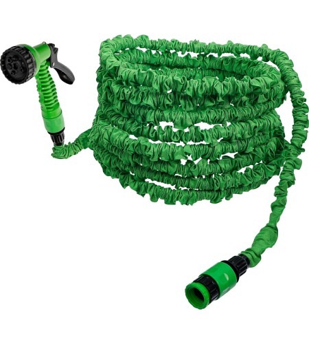 Wasserschlauch | Textil | flexibel | mit Garten-..