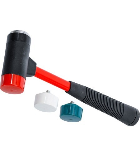 Wechselkopf-Hammer-Satz | Fiberglasstiel | Ø 38 mm