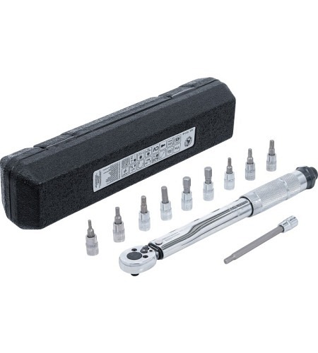 Drehmomentschlüssel-Satz | Abtrieb Außenvierkant 6,3 mm (1/4