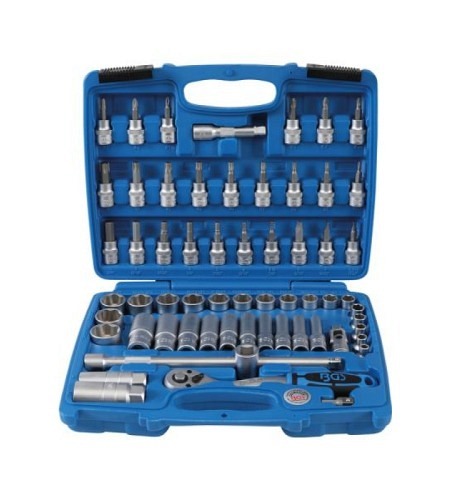 Steckschlüssel-Satz | Antrieb 10 mm (3/8") | 61-..