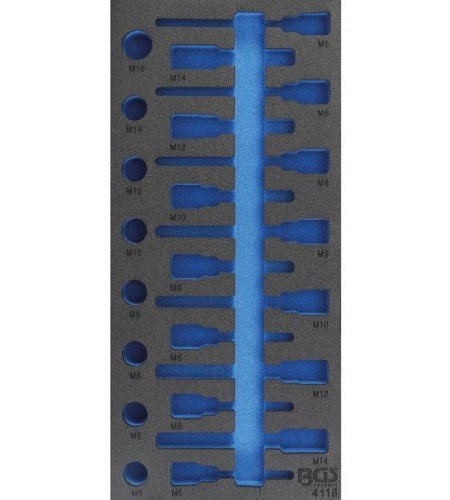 Werkstattwageneinlage 1/3 | leer | für Art. 4118