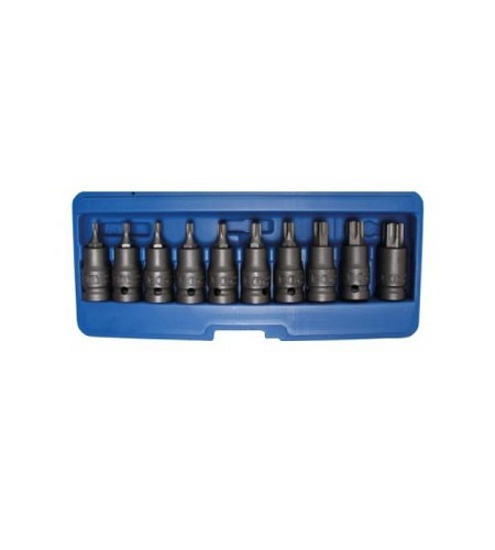 Kraft-Bit-Einsatz-Satz | Antrieb Innenvierkant 12,5 mm (1/2