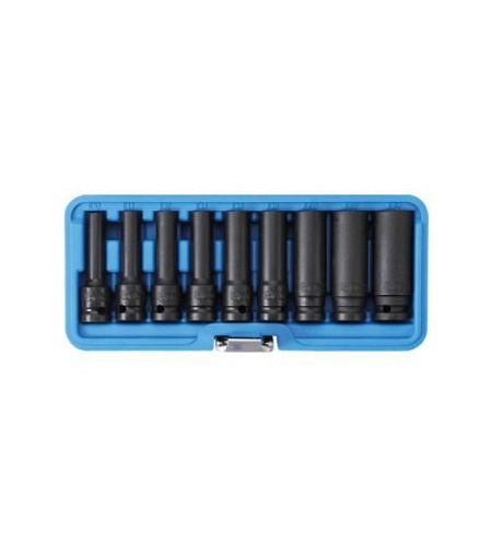 Kraft-Steckschlüssel-Einsatz-Satz E-Profil, tief | Antrieb Innenvierkant 12,5 mm (1/2