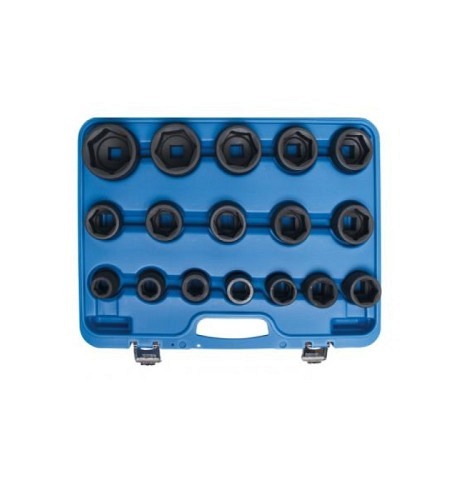 Kraft-Steckschlüssel-Einsatz-Satz | Antrieb Innenvierkant 20 mm (3/4