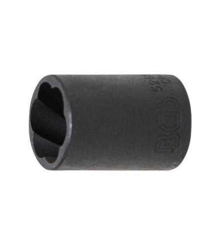 Spezial-Steckschlüssel-Einsatz / Schraubenausdreher | Antrieb Innenvierkant 12,5 mm (1/2