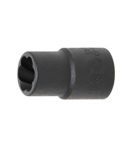 Spezial-Steckschlüssel-Einsatz / Schraubenausdreher | Antrieb Innenvierkant 10 mm (3/8
