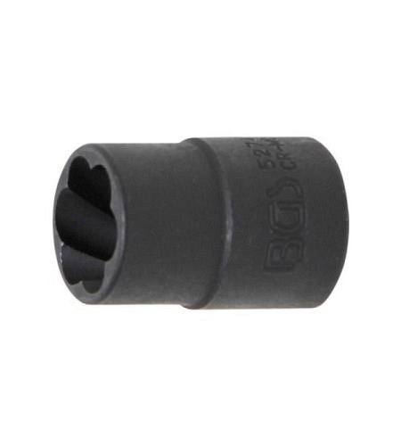 Spezial-Steckschlüssel-Einsatz / Schraubenausdreher | Antrieb Innenvierkant 10 mm (3/8