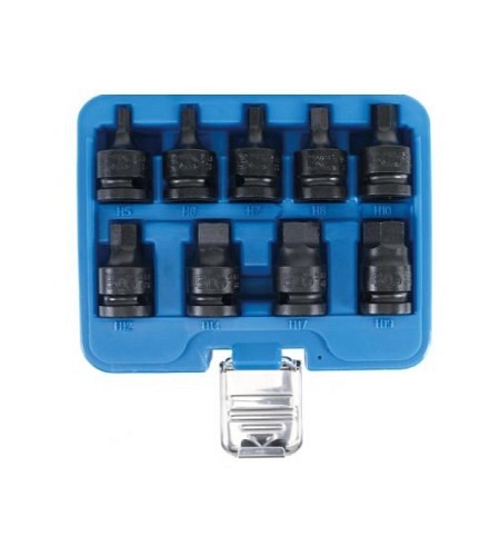 Kraft-Bit-Einsatz-Satz | Antrieb Innenvierkant 12,5 mm (1/2