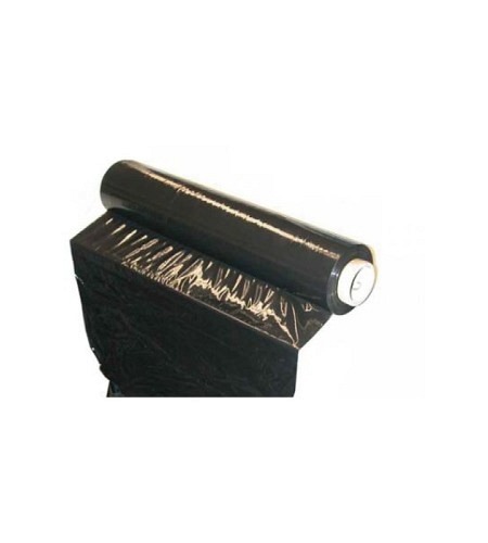 Stretchfolie | schwarz | 500 mm x 300 m, 23 µm