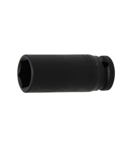 Kraft-Steckschlüssel-Einsatz Sechskant, tief | Antrieb Innenvierkant 12,5 mm (1/2