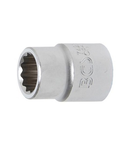 Steckschlüssel-Einsatz Zwölfkant | Antrieb Innenvierkant 20 mm (3/4