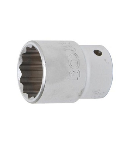 Steckschlüssel-Einsatz Zwölfkant | Antrieb Innenvierkant 20 mm (3/4