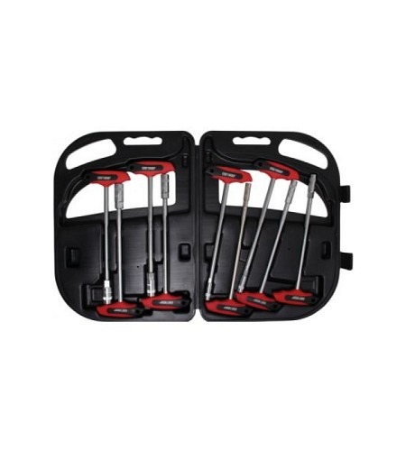 Steckschlüssel-Satz mit T-Griff | SW 6 - 14 mm |..