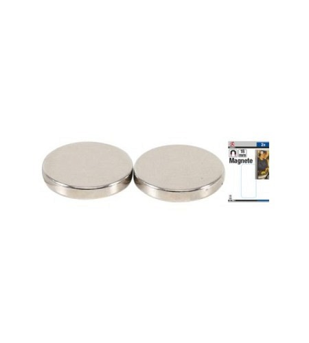 Magnet-Satz | extra stark | Ø 18 mm | 2-tlg.