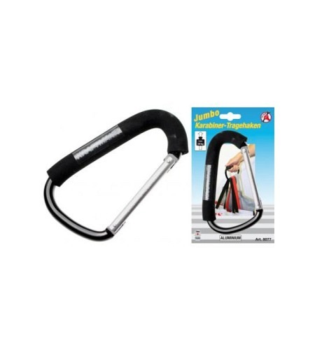 Karabinertragehaken | JUMBO | 160 mm | 30 kg