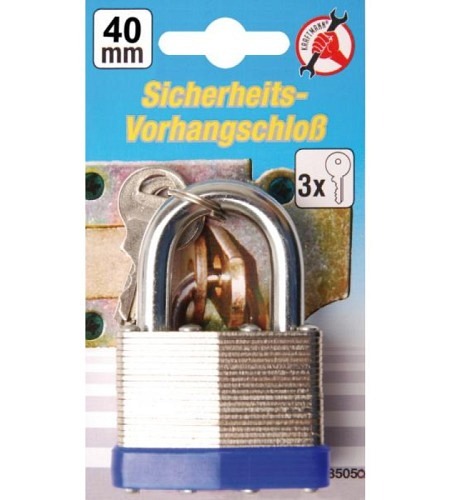 Sicherheits-Vorhängeschloss | 40 mm