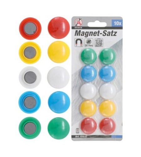 Magnet-Satz | Ø 30 mm | 10-tlg.