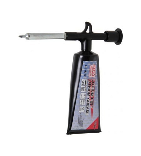 Mini-Fettpresse mit 100 g Lithium-Fett (1 Tube)