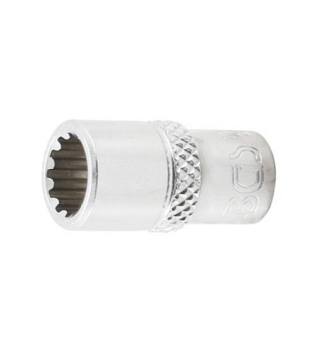 Steckschlüssel-Einsatz Gear Lock | Antrieb Innenvierkant 6,3 mm (1/4") | SW 8 mm