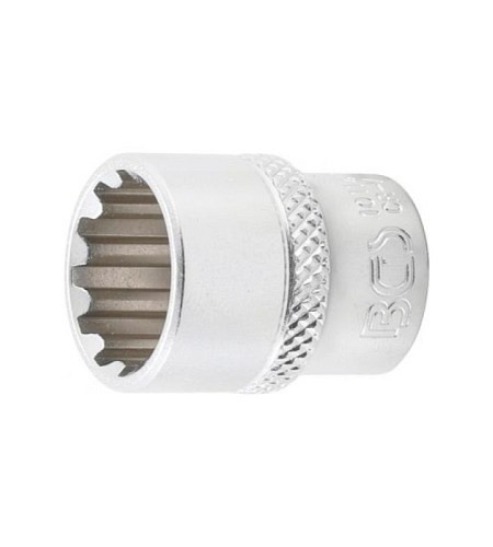 Steckschlüssel-Einsatz Gear Lock | Antrieb Innenvierkant 6,3 mm (1/4") | SW 14 mm