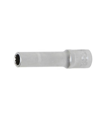 Steckschlüssel-Einsatz Gear Lock, tief | Antrieb Innenvierkant 6,3 mm (1/4") | SW 6 mm