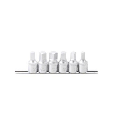 Öldienstschlüssel-Satz | Antrieb Innenvierkant 12,5 mm (1/2") | Abtrieb Innenvierkant | 6-tlg.