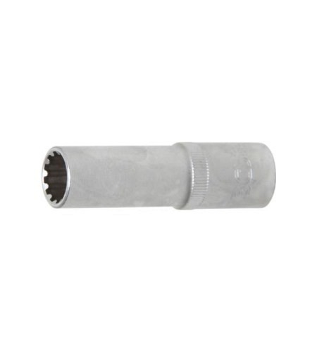 Steckschlüssel-Einsatz Gear Lock, tief | Antrieb Innenvierkant 12,5 mm (1/2") | SW 14 mm