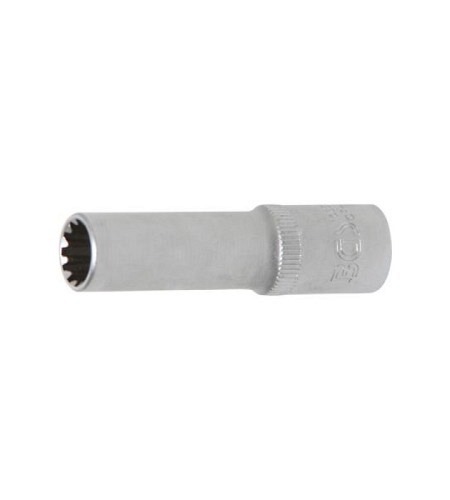 Steckschlüssel-Einsatz Gear Lock, tief | Antrieb Innenvierkant 10 mm (3/8") | SW 10 mm