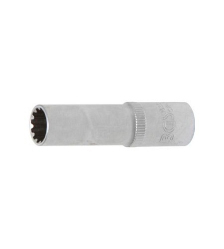 Steckschlüssel-Einsatz Gear Lock, tief | Antrieb Innenvierkant 10 mm (3/8") | SW 11 mm