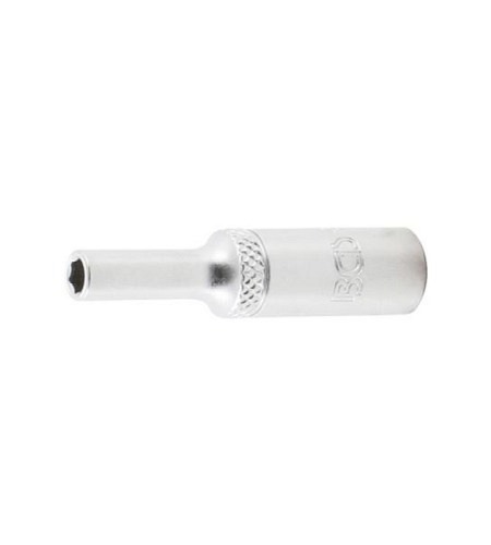 Steckschlüssel-Einsatz Sechskant, tief | Antrieb Innenvierkant 6,3 mm (1/4") | SW 4 mm