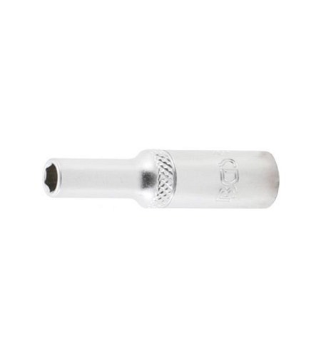 Steckschlüssel-Einsatz Sechskant, tief | Antrieb Innenvierkant 6,3 mm (1/4") | SW 5 mm