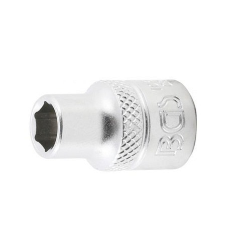 Steckschlüssel-Einsatz Sechskant, tief | Antrieb Innenvierkant 6,3 mm (1/4") | SW 8 mm