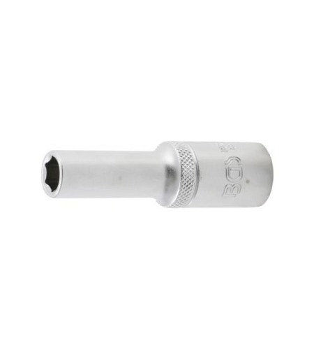 Steckschlüssel-Einsatz Sechskant, tief | Antrieb Innenvierkant 12,5 mm (1/2") | SW 10 mm