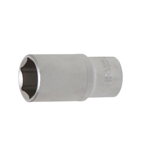 Steckschlüssel-Einsatz Sechskant, tief | Antrieb Innenvierkant 12,5 mm (1/2") | SW 28 mm
