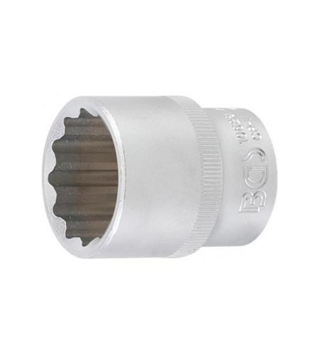 Steckschlüssel-Einsatz Zwölfkant | Antrieb Innenvierkant 12,5 mm (1/2") | SW 26 mm