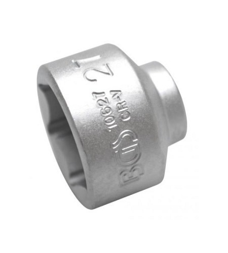 Steckschlüssel-Einsatz Sechskant | Antrieb Innenvierkant 10 mm (3/8") | SW 27 mm